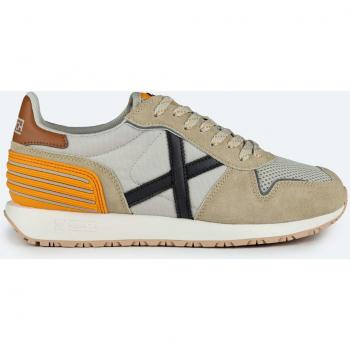 Munich Massana Club Sneakers für Herren in Beige/Grau/Orange Größe 44
