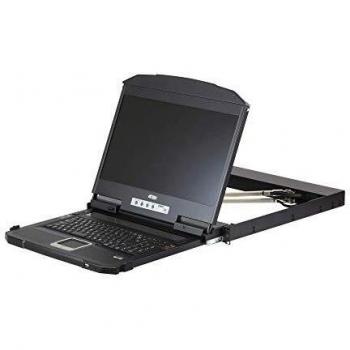 ATEN CL3800 KVM-Konsole mit Dual Rail und 18,5 Display