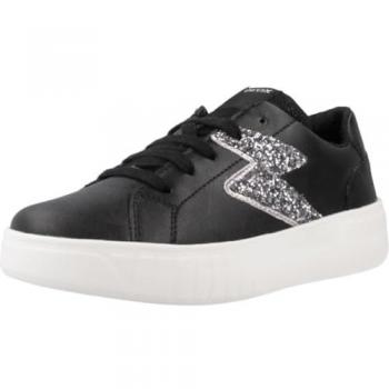 Mikiroshi Baskets Enfant Geox en Synthétique Noir