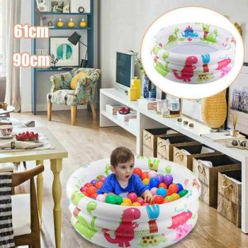 Portable Animal Print Inflatable Baby Pool