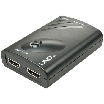 LINDY 38409 2 Port DisplayPort to HDMI Splitter