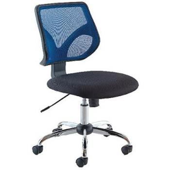Jemini Blue Task Chair (Medium Back) – KF73603, 46x46x535 cm Fabric Seat