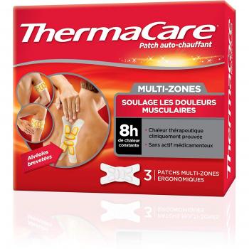 Thermacare Patchs Chauffants Multi-Zones 3 patchs