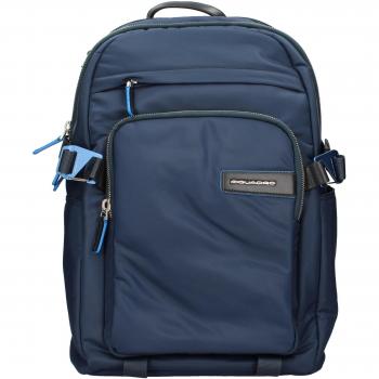 Zaino porta PC 15,6 Blu in tessuto riciclato