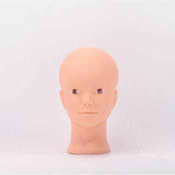 Tête de mannequin pour présentation de perruques
