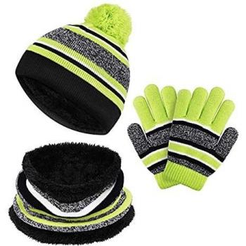 Pacchetto Invernale per Bambini: Guanti 3 Pz + Accessori