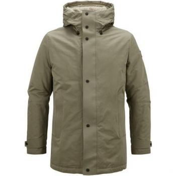 Milestone Herren Parka MSOregon mit Logo und Zwei-Wege-Reißverschluss
