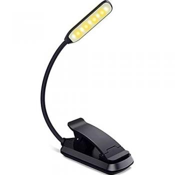 Luz de Lectura Táctil, 9 LEDs, 3 Modos de Brillo