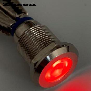 Zusen 12mm Signalanzeige LED Licht 12V 24V 220V