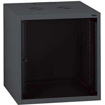 Armadio rack Legrand 6U 358x600x450 con porta in vetro RAL 7016