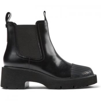 Botines de mujer Camper Milah en piel negra