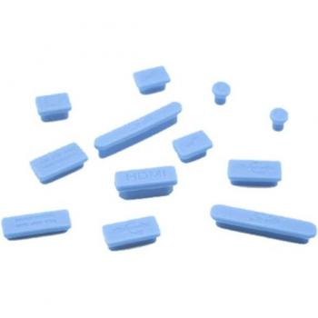 Silicona AntiPolvo 13” – Kit de 12 Tapones de Colores
