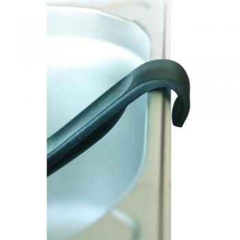 APS 664–Serien‑Servierlöffel – Löcher, anti‑rutsch, 11 × 7 × 25 cm, Edelstahl