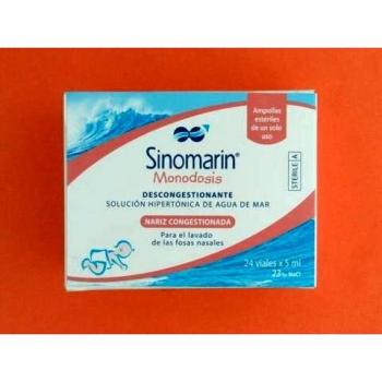Sinomarin® Bebés limpieza nasal 24 monodosis