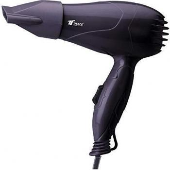 Secador de pelo de viaje, 2 velocidades y selector de temperatura de 2 posiciones, 850W Thulos TH-HDT803