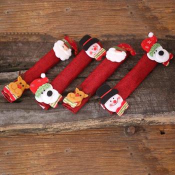 Kerst Handschoen Decoratie voor Deuren 4 Stuks/set 31Cm