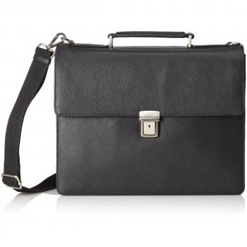 Bureau Briefcase Berlin 2 Noir – LEONHARD HEYDEN
