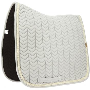 Equitheme Softy Full-Size Dressage Saddle Pad Grey