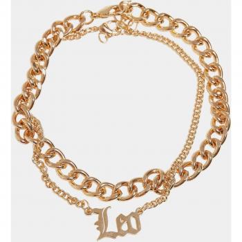 Urban Classics Goldene Fußkette Zodiac