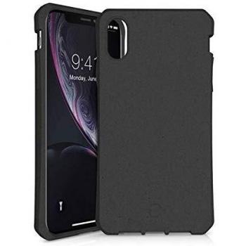 Itskins Feronia Bio Hülle für iPhone XR, Schwarz