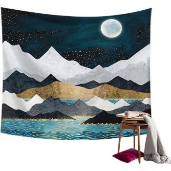 Scenery Pattern Wall Hanging Tapestry 95x73cm