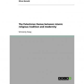 The Palestinian Hamas between islamic religious tradition and modernity