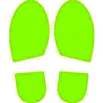 Pack de 2 huellas de paso fotoluminescente CEP 7010/221