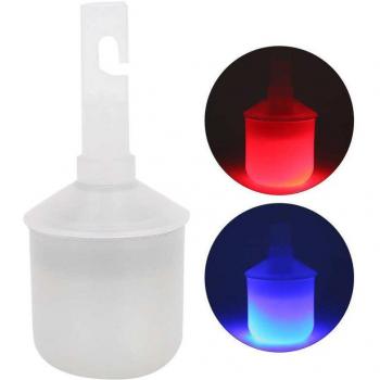 Accessoire Lumineux Roulant pour Canne de Marche