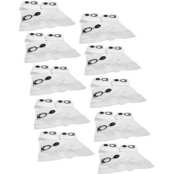 Romus Vacrom 100x Vacuum Bag – Microfleece, White, 66.4 cm by 39.6 cm