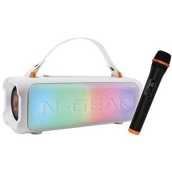 N-Gear Blazooka 703 Tragbarer Bluetooth Lautsprecher Weiß