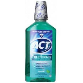 ACT Gel Moutre Menthe Poivrée – Traitement Caries (Pack 3)