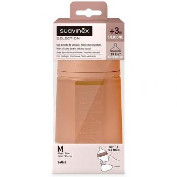 Biberon Silico-Tuile 240 mL – Cuivre
