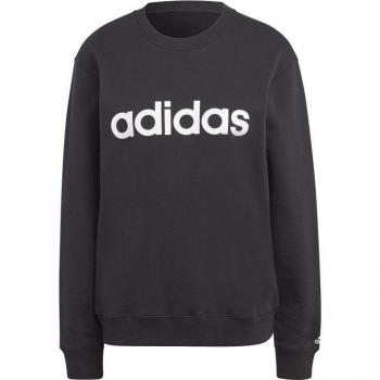 Adidas Sweatshirt Essentials Linear IC6878 Schwarz Regular Fit L