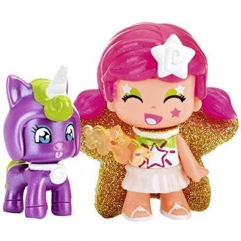 Pinypon Estrella Rosa con Mascota
