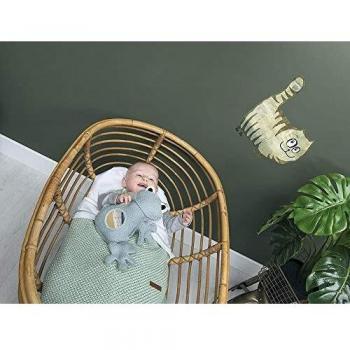 Baby's Only Wiegdeken Soft Sparkle Grijs-Ivoor