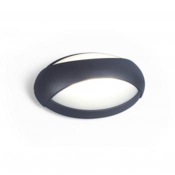 ECO‑LIGHT 1861 GR LED Alu – Eyes Außenwandleuchte Schwarz