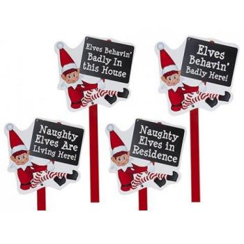 Holiday Timber Elf Banner