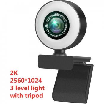 4K/2K/1080P LED Web Camera for PC Video Recording