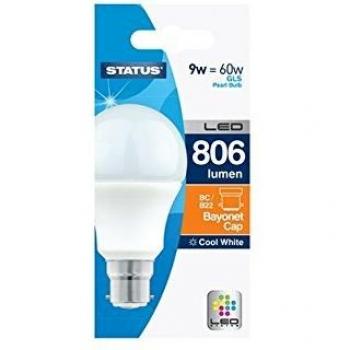 Status 9W Bayonet LED Bulb