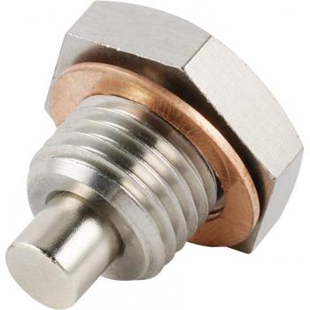 NICECNC ATV Alloy Crankcase Oil Filler Drain Plug Screw Bolt for Yamaha Grizzly 550