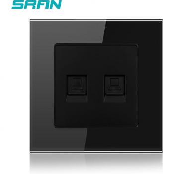 A601-090 Panel de Cristal con RJ45