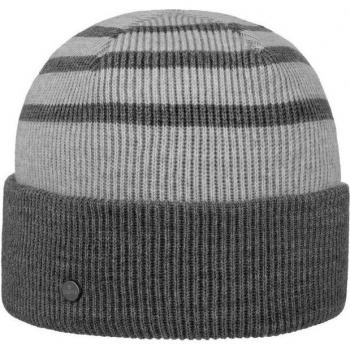 Grey Lierys Beanie with Adjustable Cuff – Size One