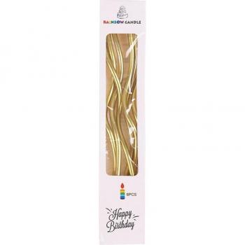 Velas Pastel Creativas 6 Unidades