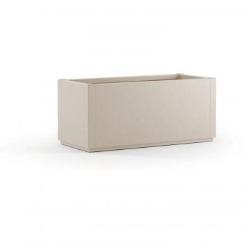 Fioriera Stefanplast 80 Lt con Pedana Drenante Gesso