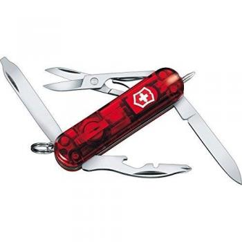 Victorinox Herramienta de bolsillo Midnite Manager, 10 funciones (anilla, LED)