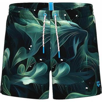 ARENA Water Print Badeshorts für Herren Dunkelblau XXL