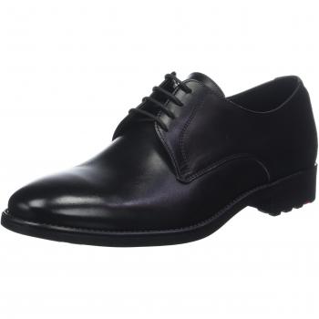 LLOYD Herren Plaza Derbys Halbschuhe, Schwarz (44.5 EU)