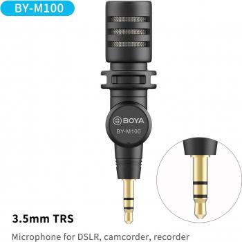 Microphone Lavalier Portable BY‑M100 (Boya)