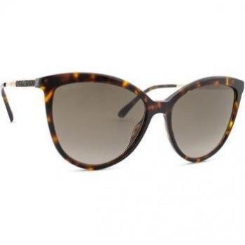 Jimmy Choo, Sunglasses, female, Brown, Size: ONE SIZE Brown Metal Sunglasses for Women