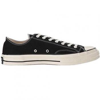Converse Taylor Chuck 70 Ox, Sneakers Basses Mixte, Noir (Black/Black/Egret 001), 42.5 EU